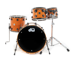 DW Collector's Series 4-Piece Shell Pack in Anniversary Stain over Super Curly Maple