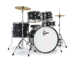 Gretsch Renegade 5-Piece Drum Kit with Hardware & Cymbals in Black Mist