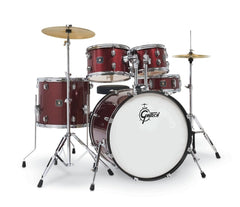 Gretsch Renegade 5-Piece Drum Kit with Hardware & Cymbals in Ruby Sparkle