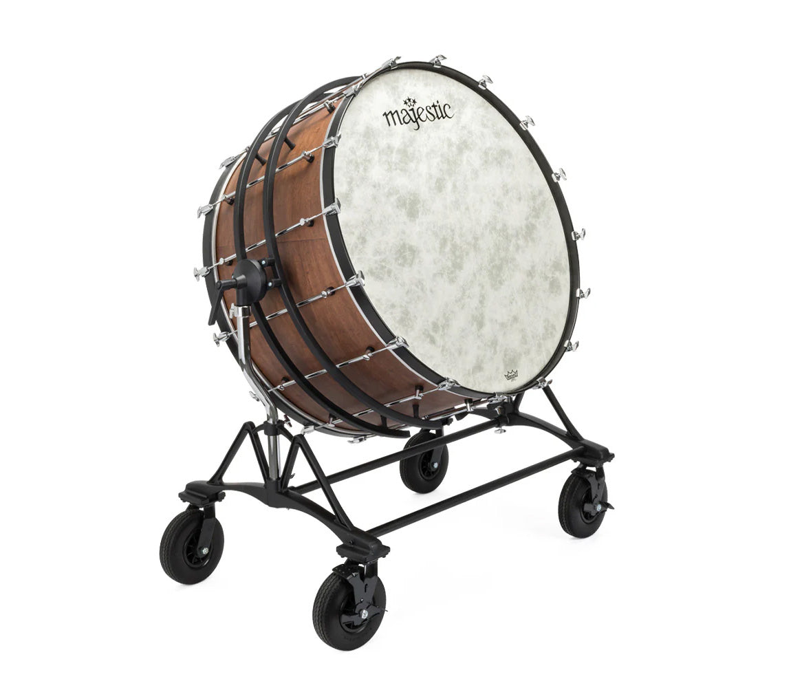 Majestic Prophonic 36" x 22" Concert Bass Drum With Field Stand