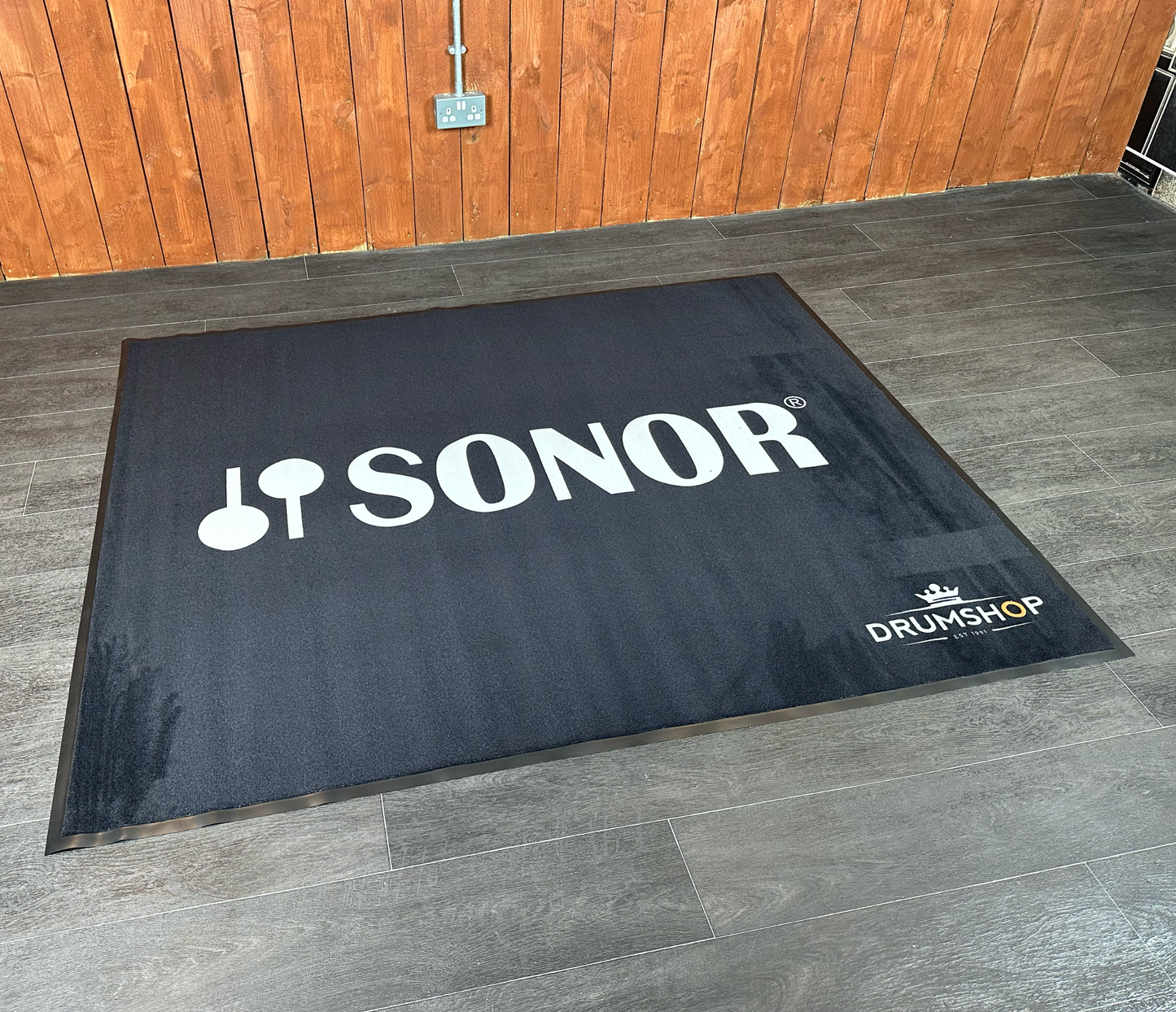 Drumshop x Sonor Deluxe Rubber Backed Drum Mat 160cm x 190cm