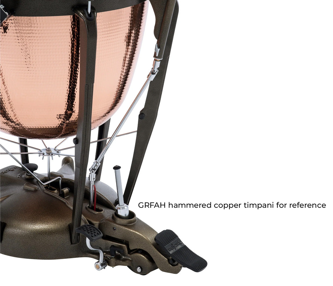 Polished Copper Timpani, Hand & Foot Tuner