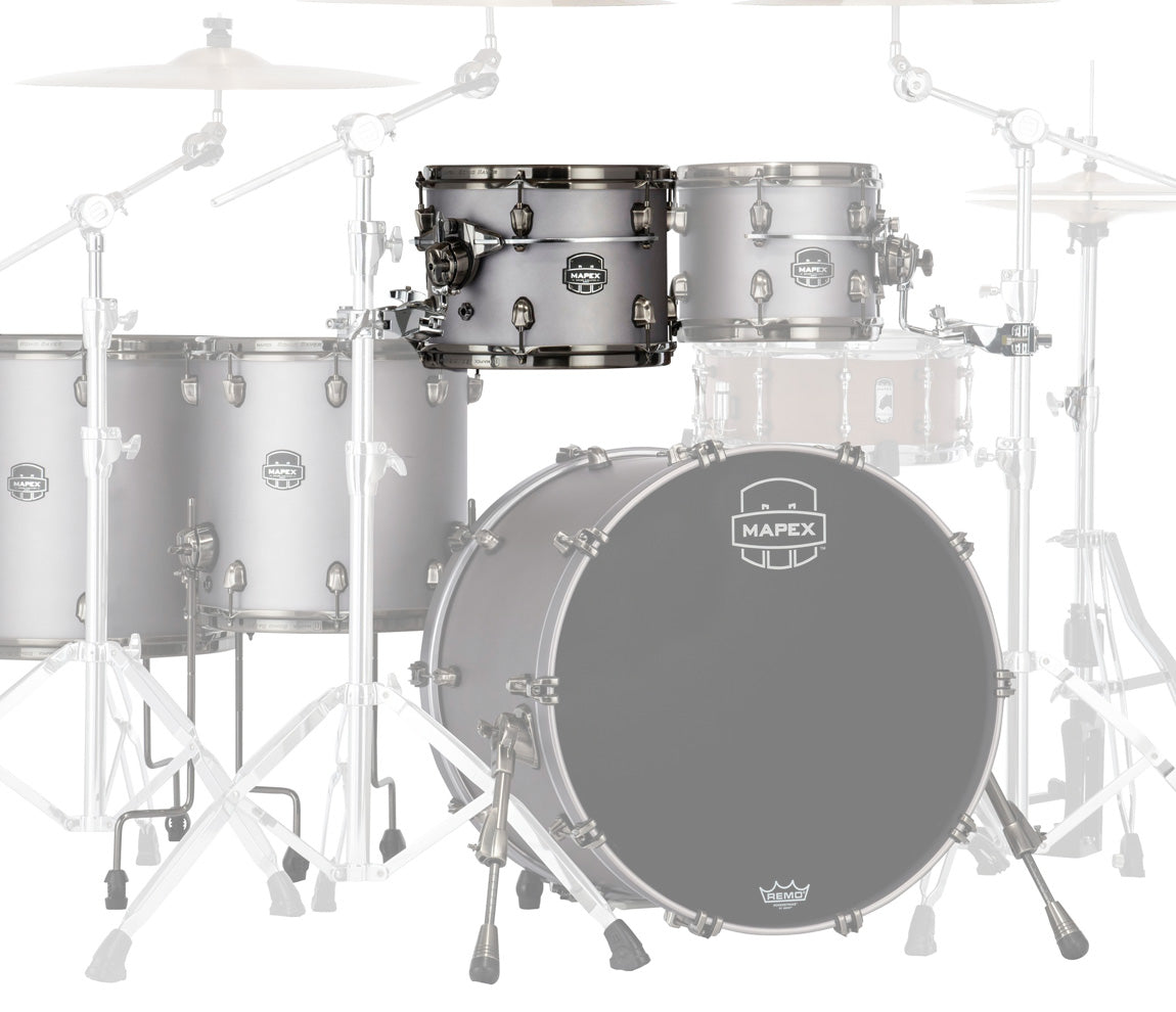 Mapex Saturn Evolution Maple Blend 10" x 8" Tom In Gun Metal Grey