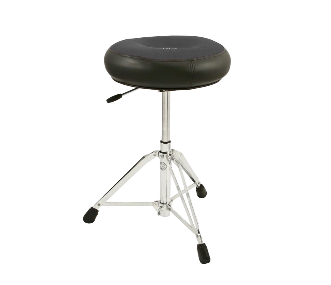 Roc N Soc Nitro Extended Throne with Round Seat (22" - 28") in Grey
