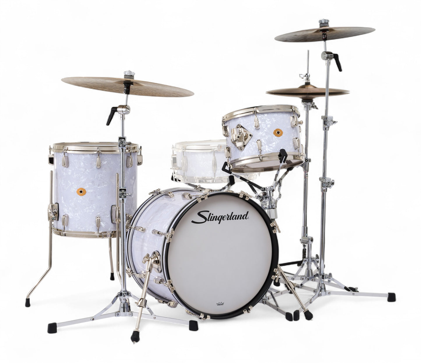 Slingerland Radio King 18" 3-Piece Shell Pack in White Marine Pearl 18/12/19