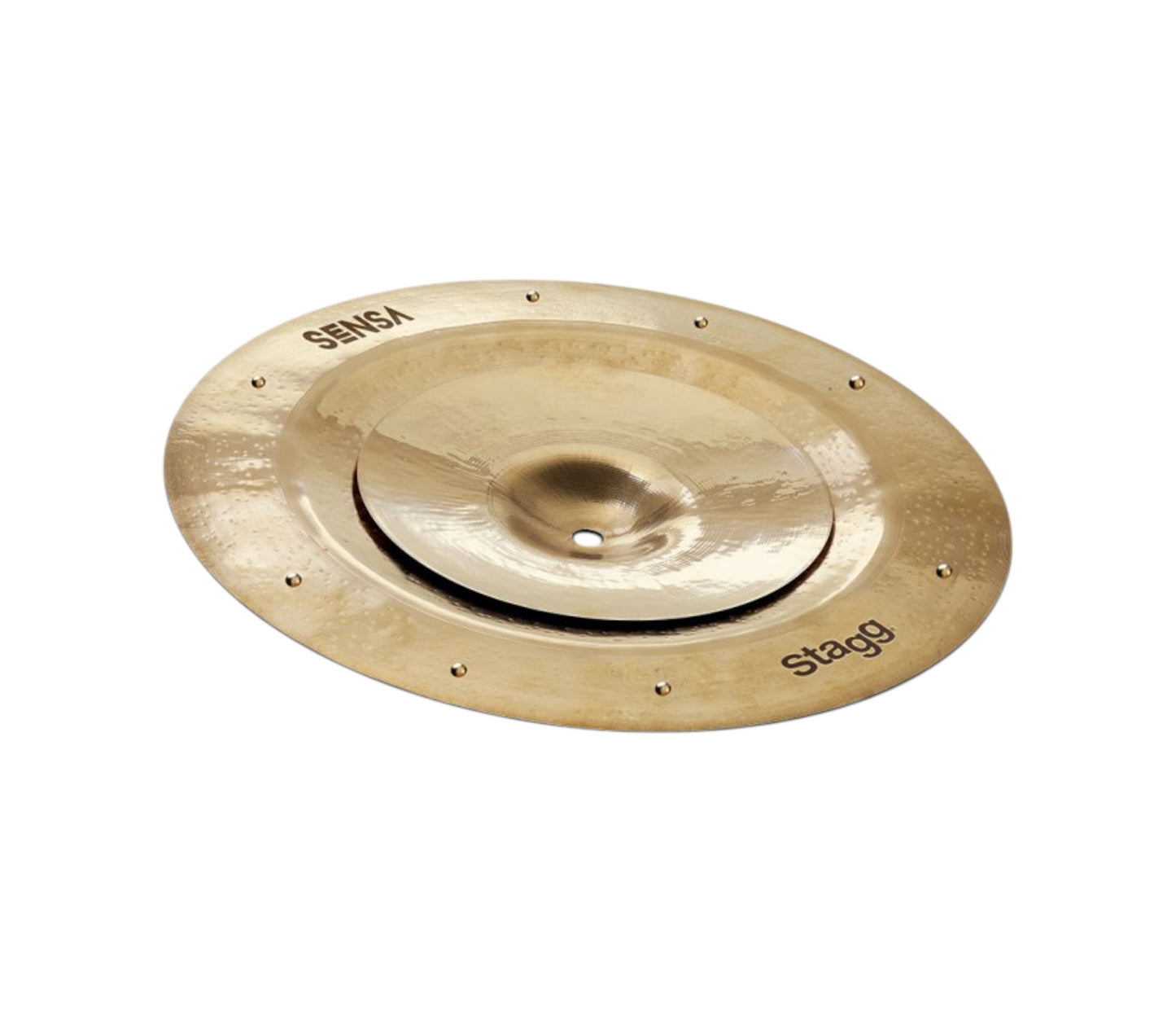 STAGG SENSA 14"CHINA+8"SPLASH STACK