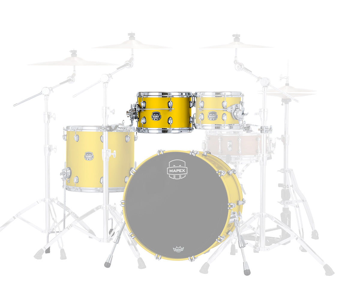 Mapex Saturn Evolution Maple Blend 10" x 7" Tom In Tuscan Yellow