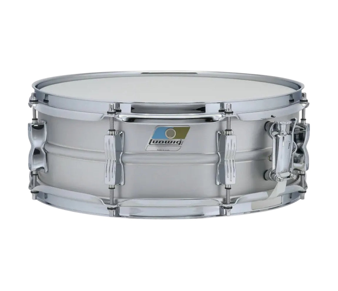 Ludwig Acrolite 14" x 5" Snare Drum in Brushed Aluminium