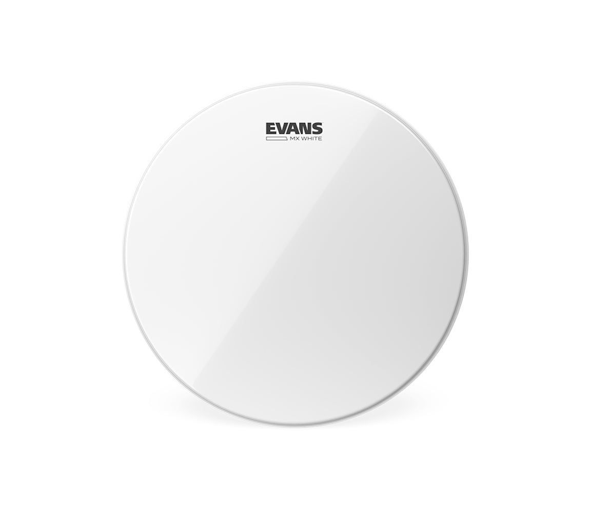 Evans 10" MX White Marching Tenor Head