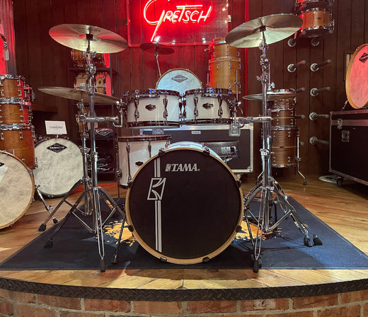 EX DEMO - Tama Superstar Hyperdrive 4 Piece Shell Pack in Sugar White - FINAL REDUCED