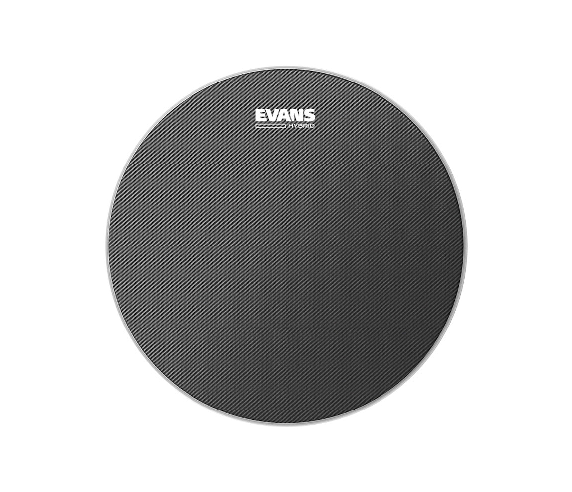 Evans 13" Hybrid Grey Marching Snare Drum Head