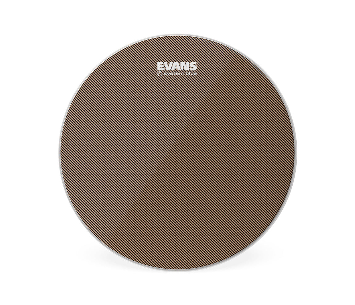 System Blue 13" Marching Snare, Evans, Snare Drum Heads, 14"