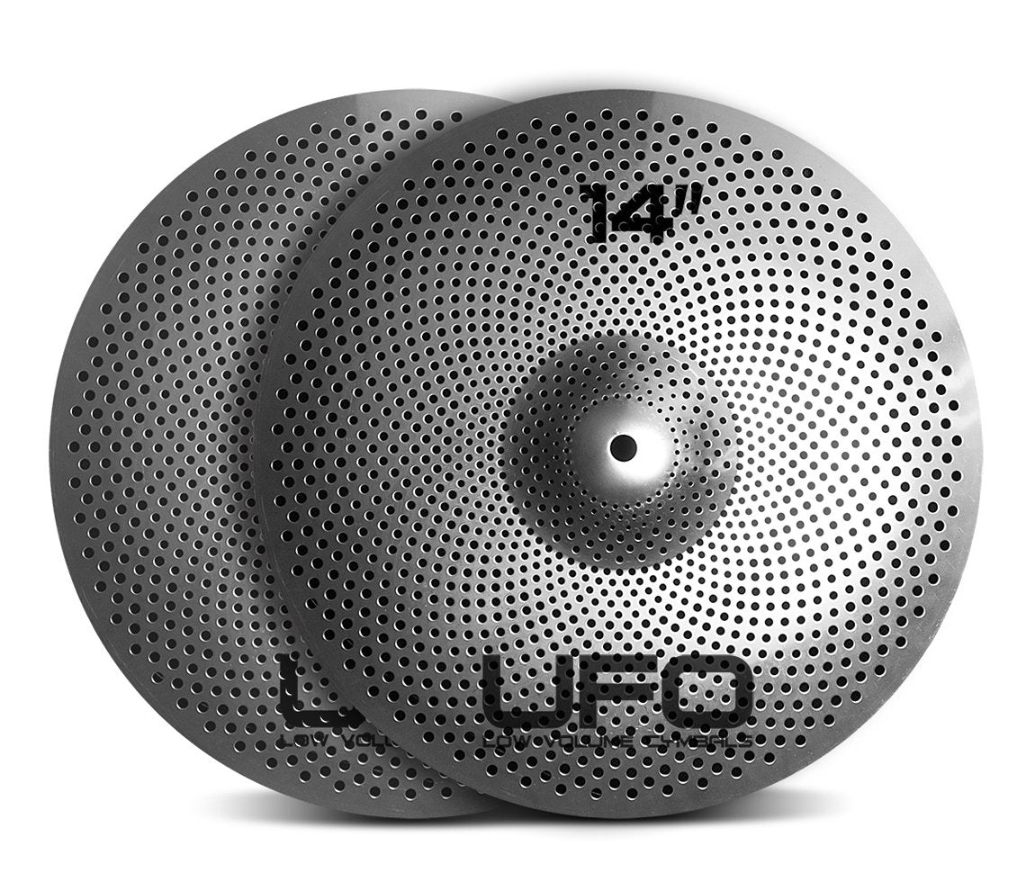 UFO 14Ó Low Volume Hi-Hat Cymbal, Vendor: UFO, Type: General, allproducts, hero, 14"