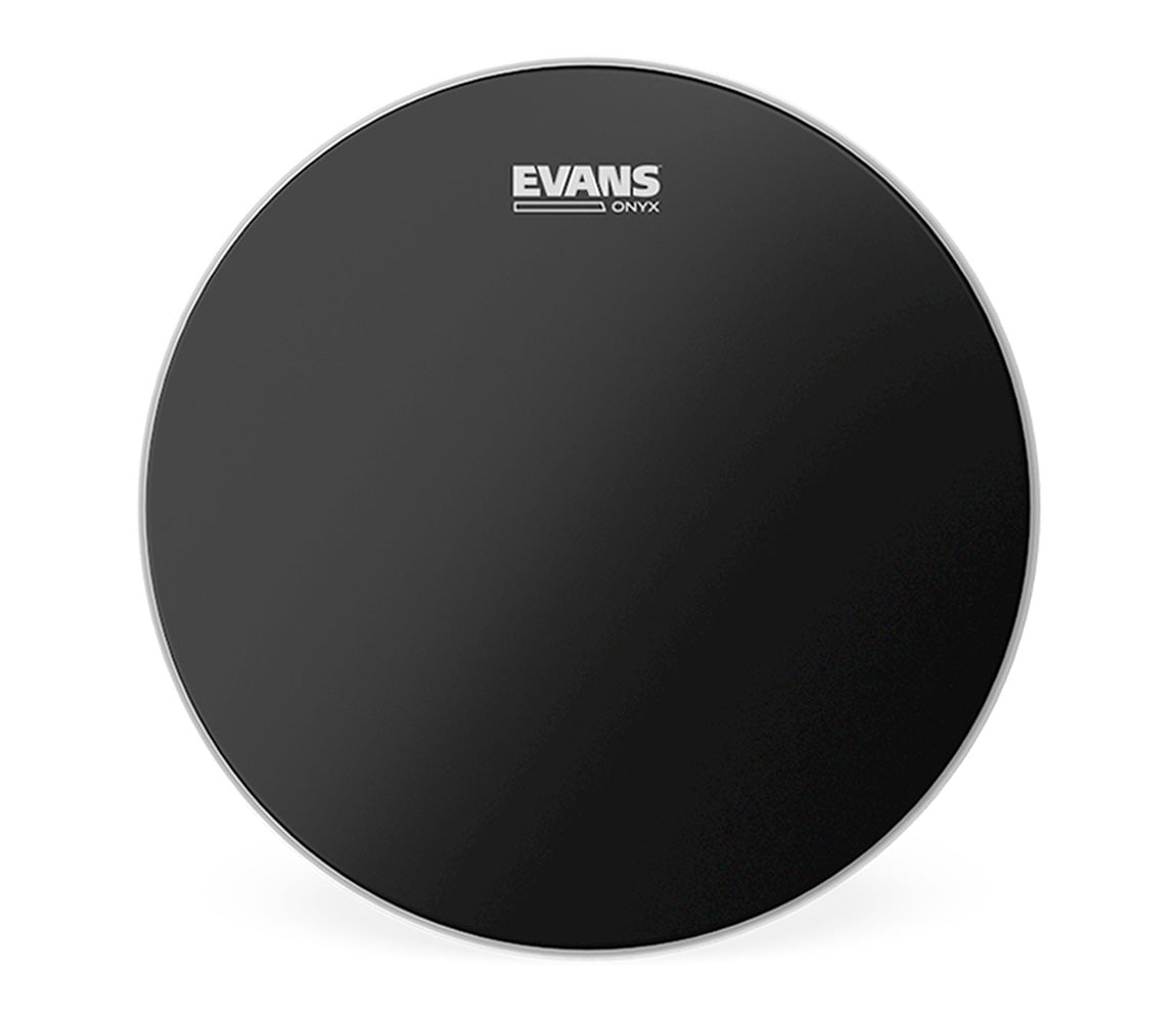 Evans 18" 2-PLY Onyx Coated Tom Head