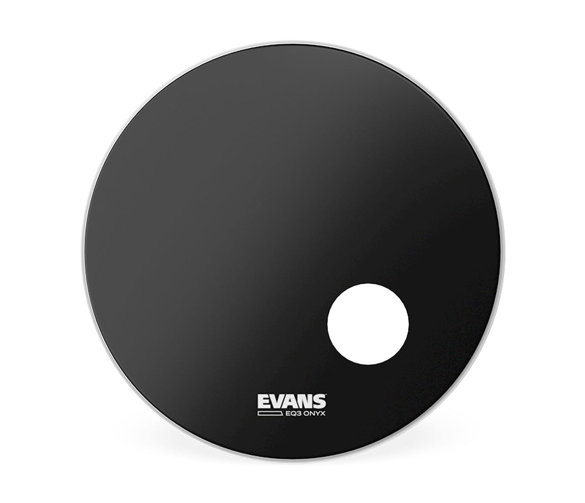 Evans 18" Onyx Resonant Bass Drum Head