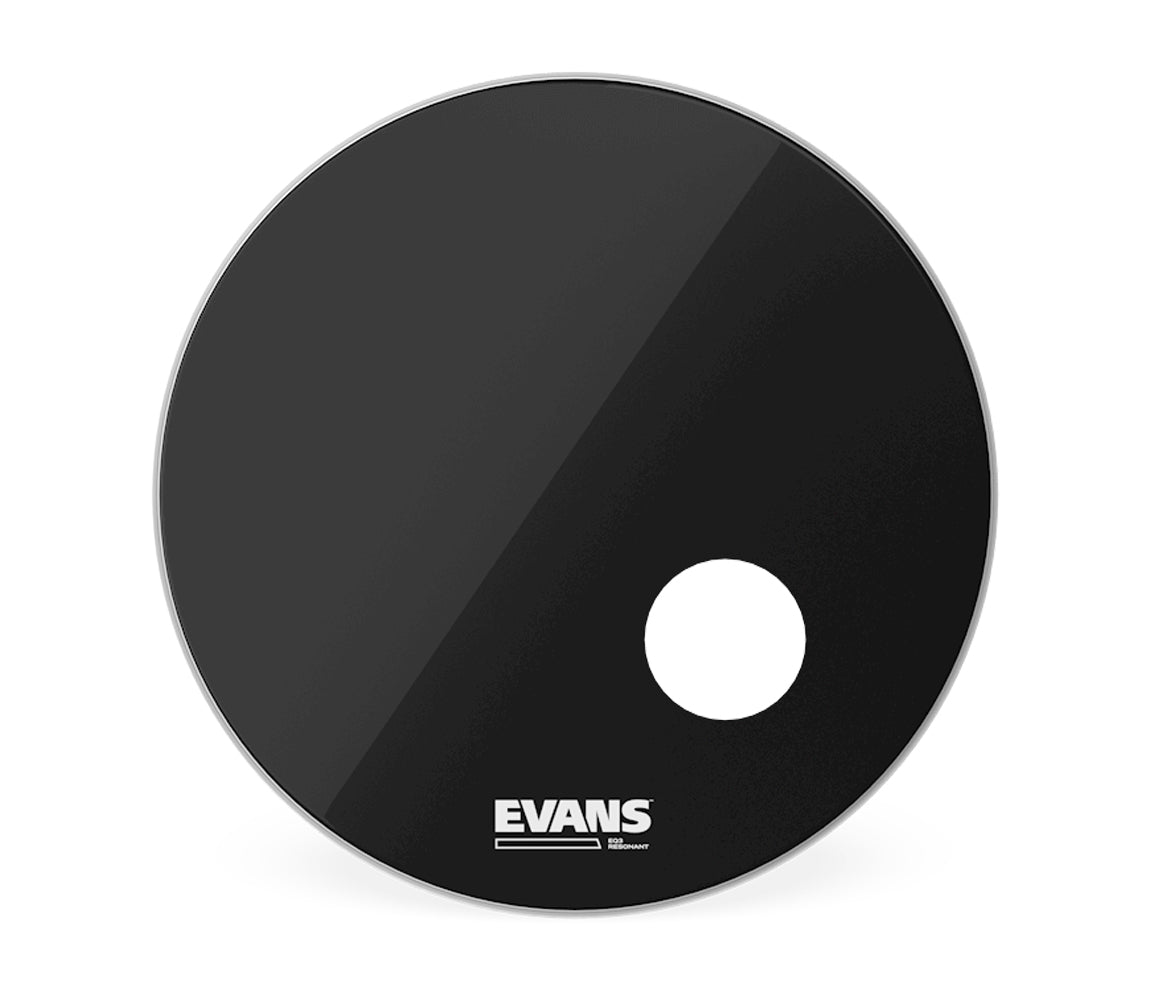 Evans 18" EQ3 Resonant Black Bass Drum Head