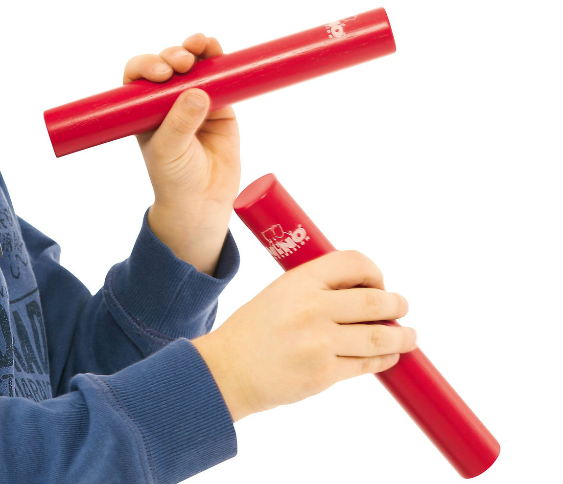 Nino Rattle Stick, Red, Meinl Percussion, Hand Percussion, Red, Percussion Instruments