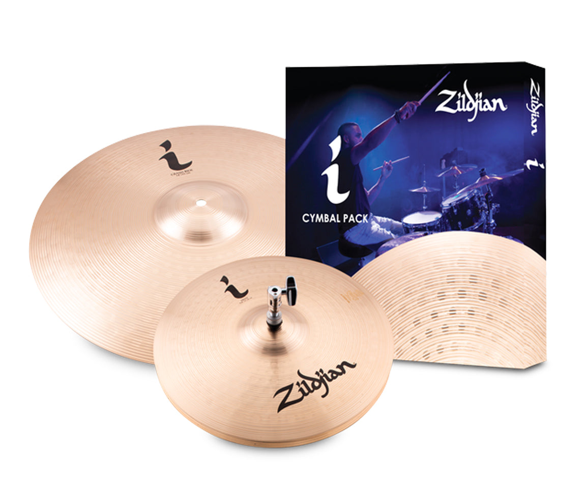 Zildjian I Family I Essentials Pk (14H, 18Cr), Zildjian, Cymbal Packs, 14" Hi Hats, 18" Crash Ride