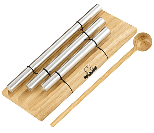 Nino 3-Rows Energy Chimes, Wood, Meinl Percussion, Hand Percussion, Wood, 3, Percussion Instruments