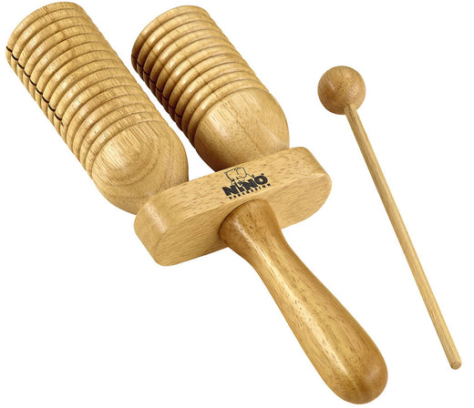 Nino A-Go-Go 2 Rows, Meinl Percussion, Hand Percussion, Wood, 2 Rows, Percussion Instruments