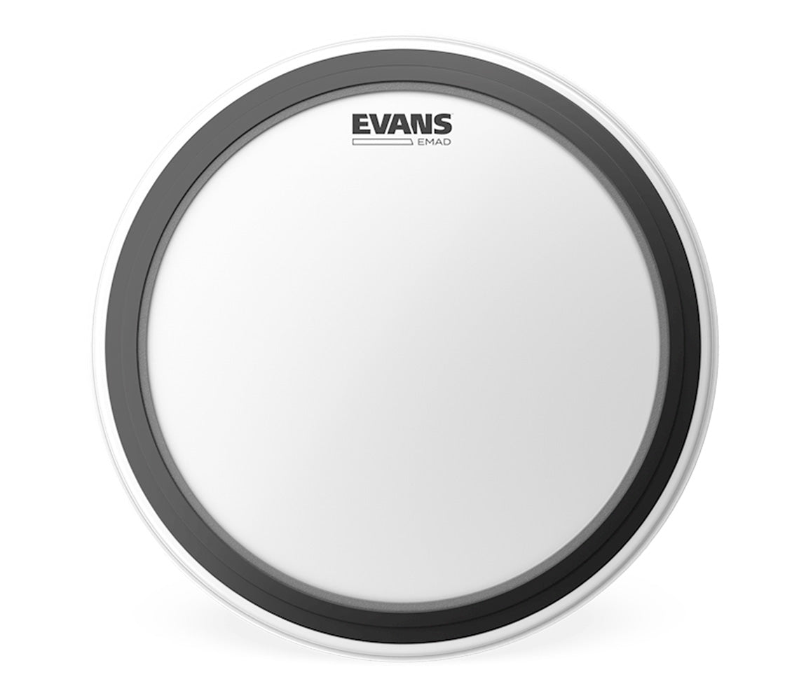 Evans EMAD Coated White 22" Bass Drum Head