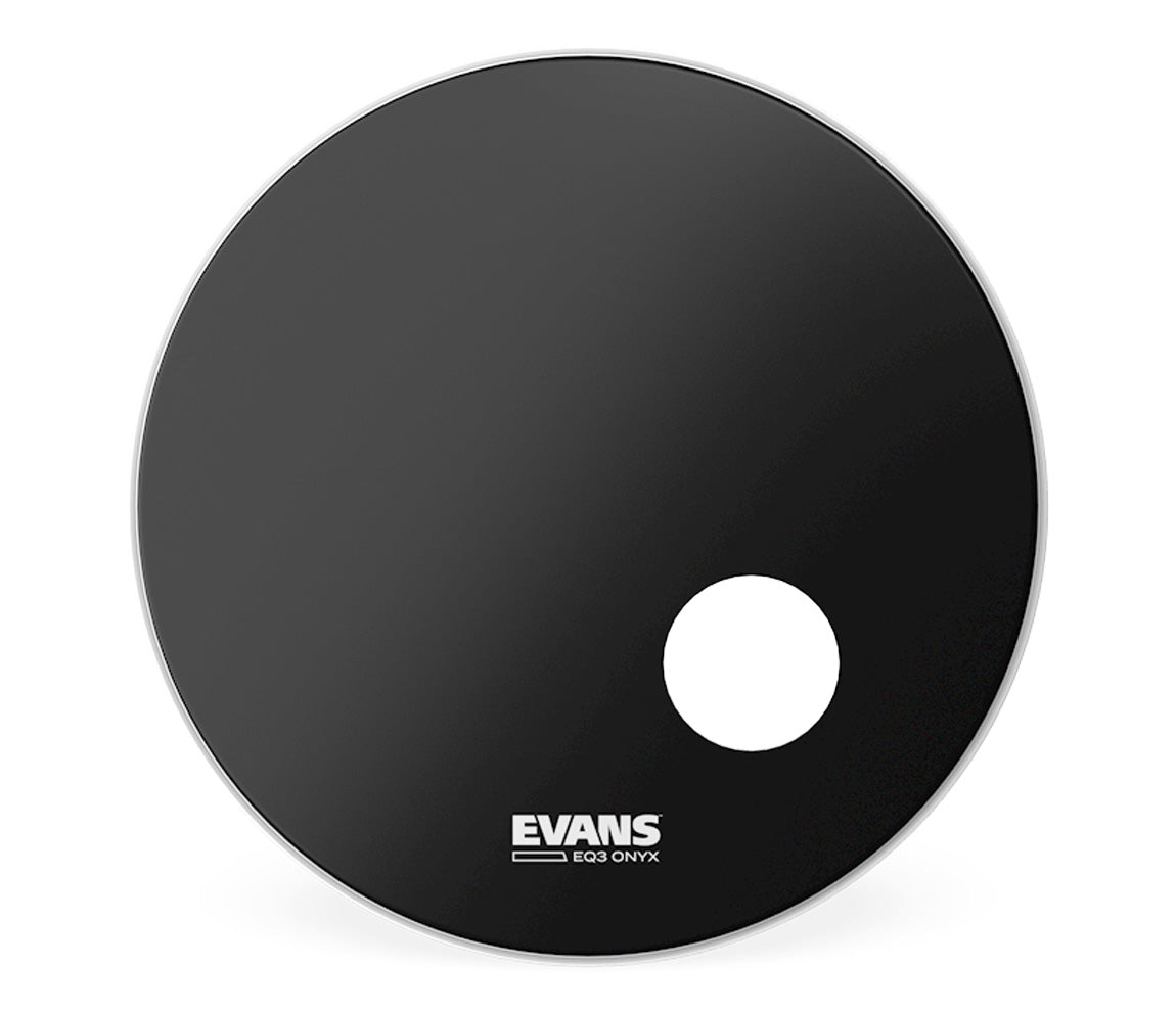 Evans EQ3 22" Resonant Onyx Bass Drum Head