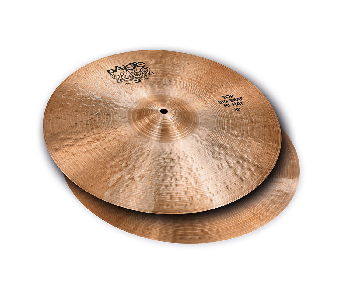 Paiste 2002 Big Beat 16" Hi Hat Cymbals