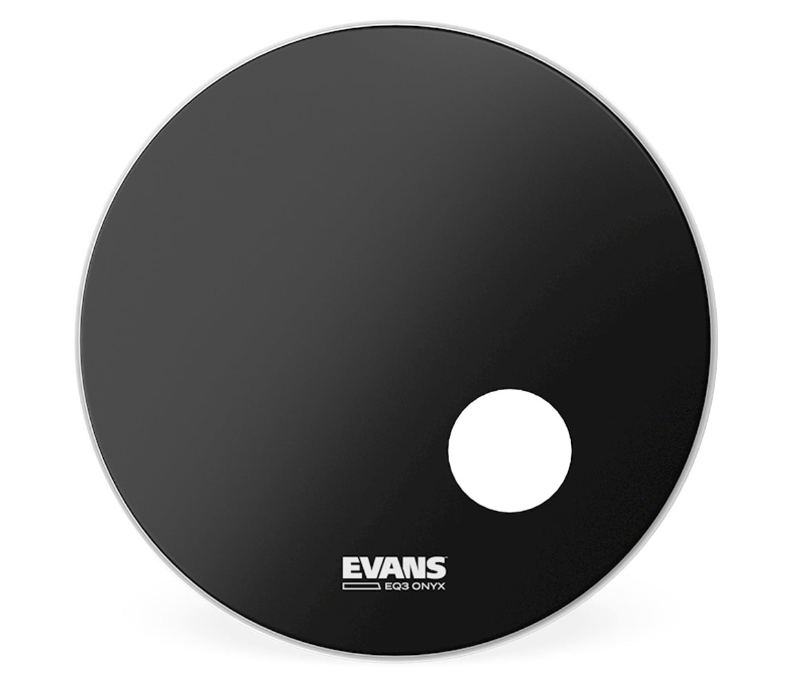 Evans 24" Onyx Resonant Bass Drum Head