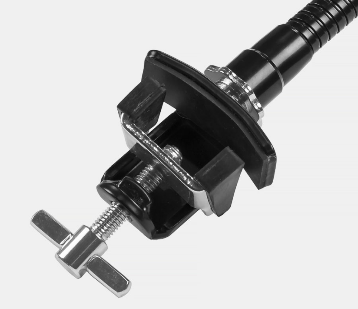 Gibraltar Bass Drum Microphone Mount W/8" Swan Neck And Deluxe Hoop Clamp - SC-BDHMM