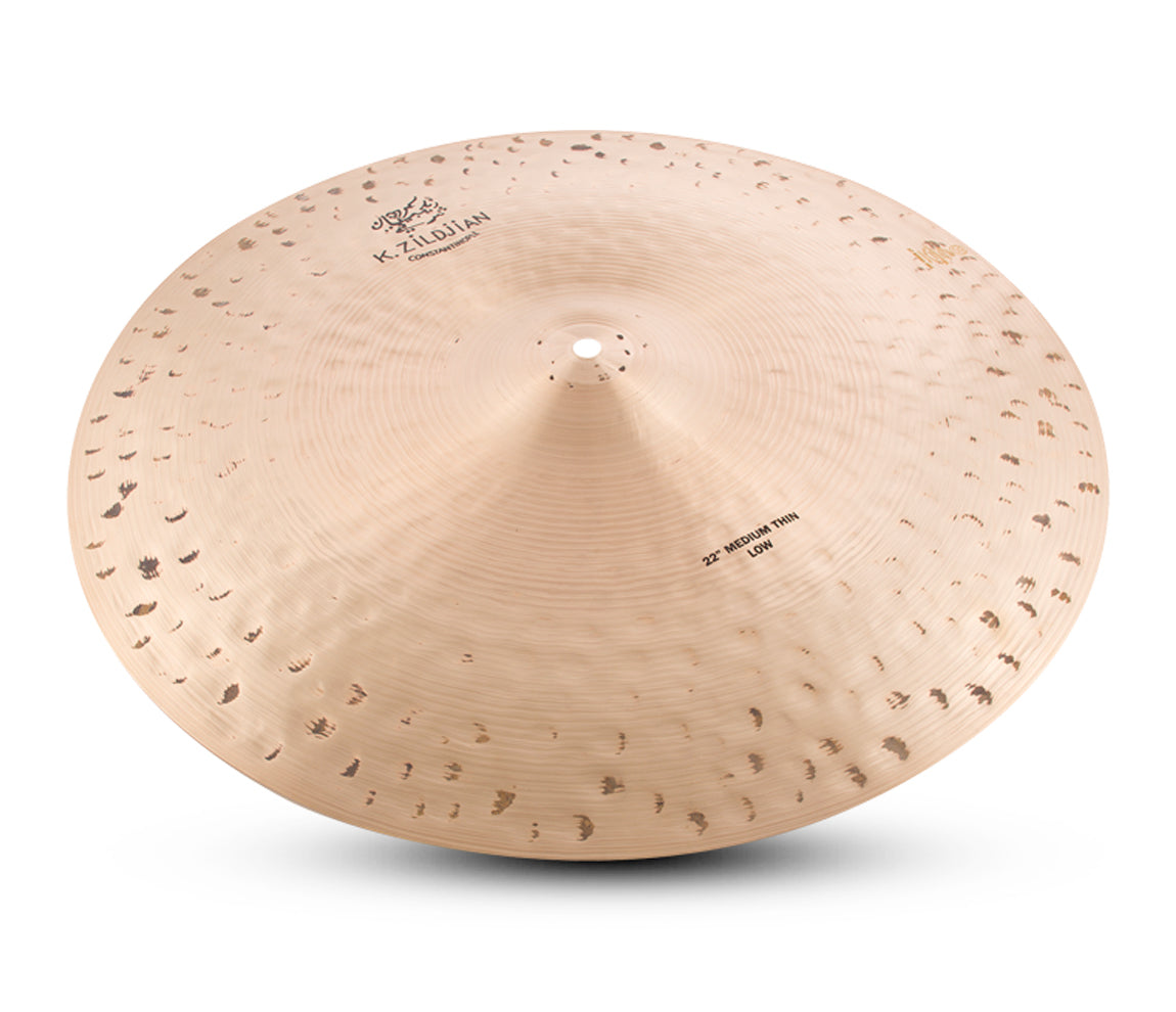 Zildjian 22" K Constantinople Ride Medium Thin Low Cymbal, Zildjian, Ride Cymbal, 22", Cymbal Room