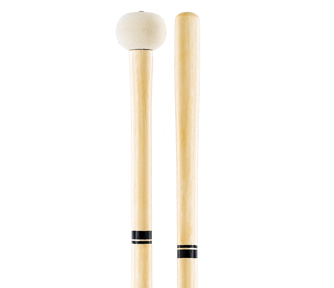 Promark Performer Series Bass Drum Mallet PSMB2, Promark, Drumsticks & Mallets, Mallets, Hickory, 14.75" x 2", Accessories