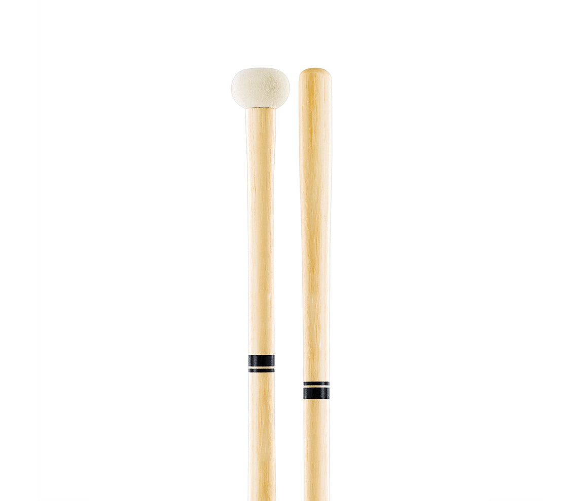 Promark Performer Series Bass Drum Mallet PSMB1, Promark, Drumsticks & Mallets, Mallets, Hickory, 18", Accessories