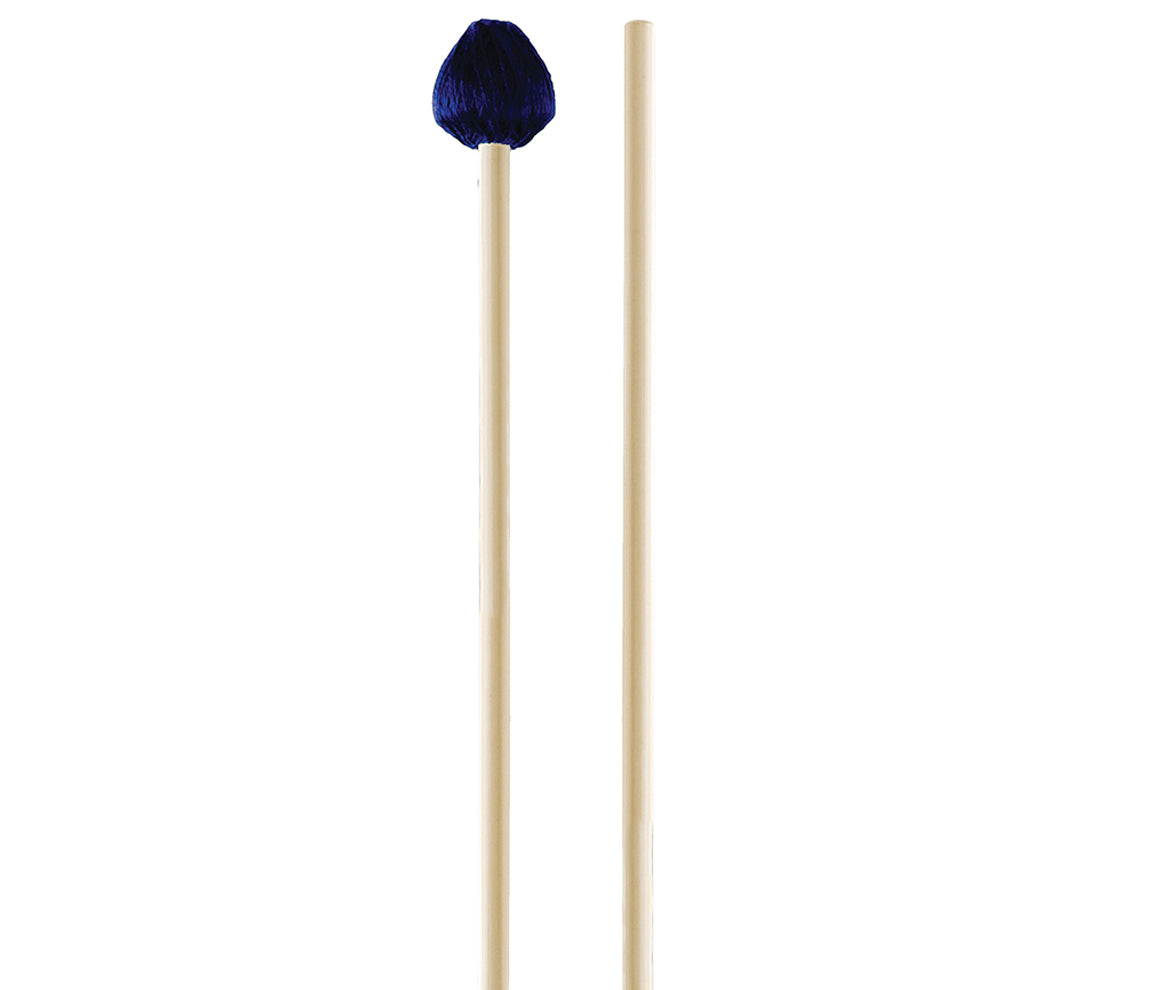 Promark Diversity Series "System Blue" Vibraphone Mallet - Medium, Drumsticks & Mallets, Mallets, Rattan, 18" x 2", Accessories