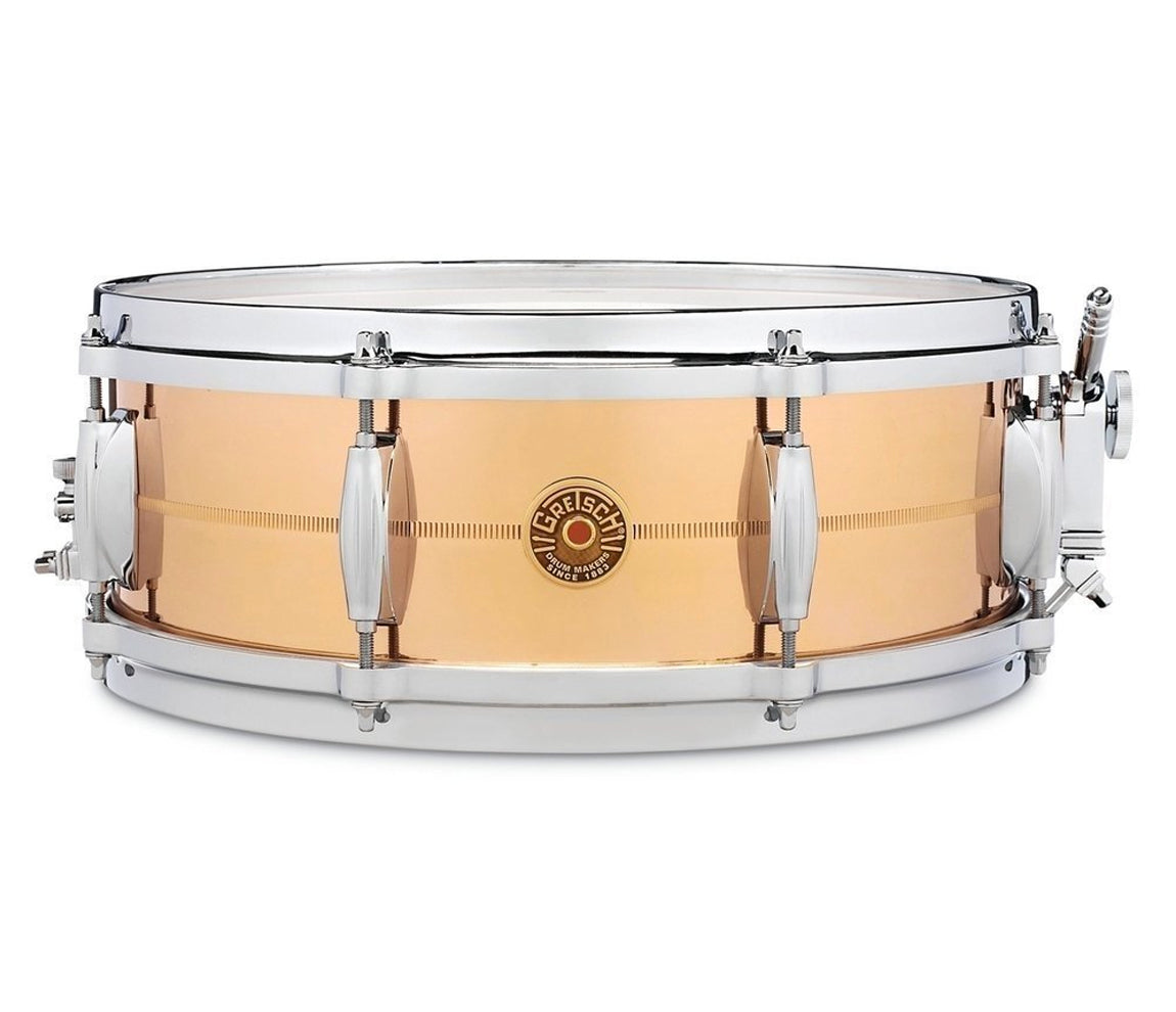 Gretsch USA 14” x 5” Polished Bronze Snare Drum