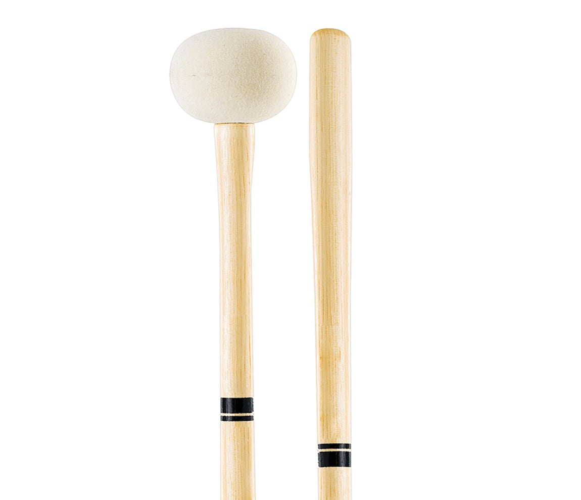Promark Performer Series Bass Drum Mallet PSMB4, Promark, Drumsticks & Mallets, Mallets, Hickory, 14.50" x 3", Accessories