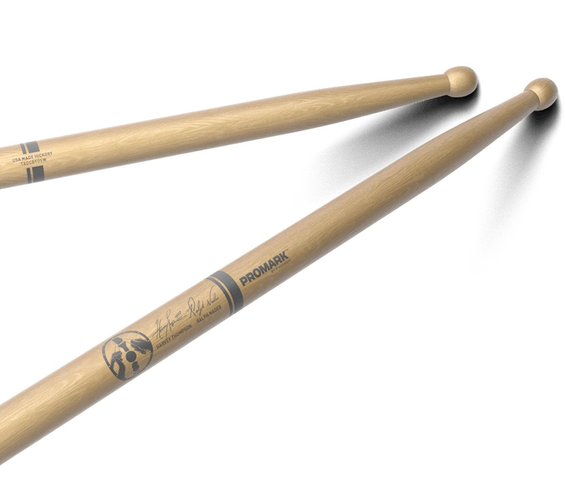 Promark "Bring Your Own Style" - BYOS Hickory Oval Wood Tip Drumsticks, Promark, Drumsticks, Hickory, 17" x 1.5", Accessories, Drumsticks & Mallets