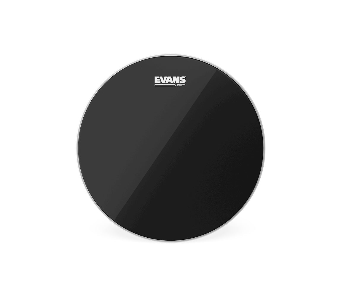 Evans 6" Resonant Black Tom Head