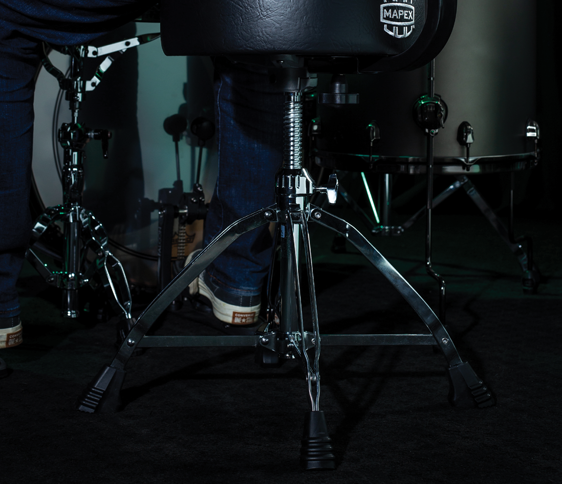 MAPEX T870 ROUND SEAT BACK REST DRUM THRONE