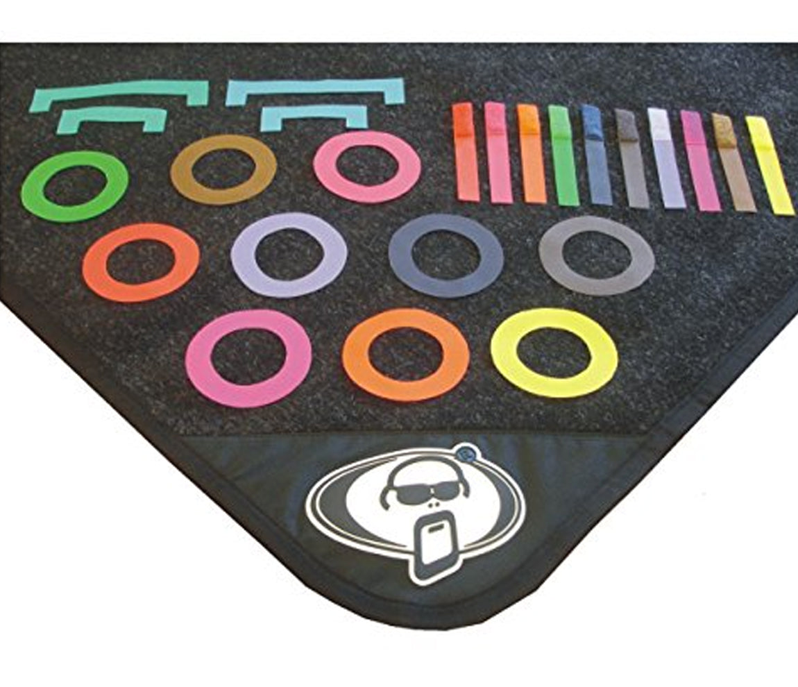 Protection Racket Drum Mat Coloured Marker Pack