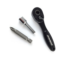 Ahead Speed Torque Ratchet with Drum Key and Phillips Screw Driver