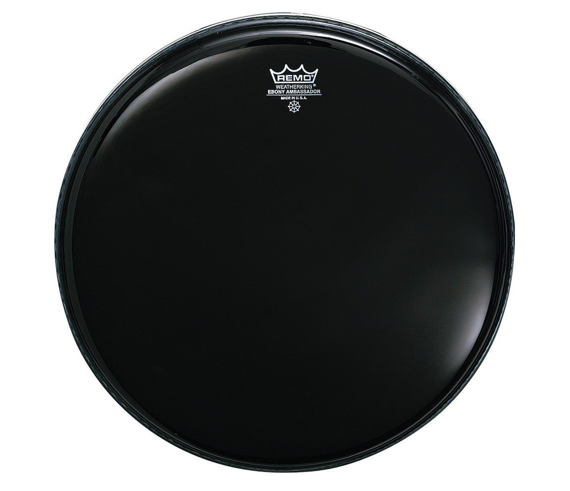 Remo Ambassador 14" Ebony Tom/Floor Tom/Snare Head