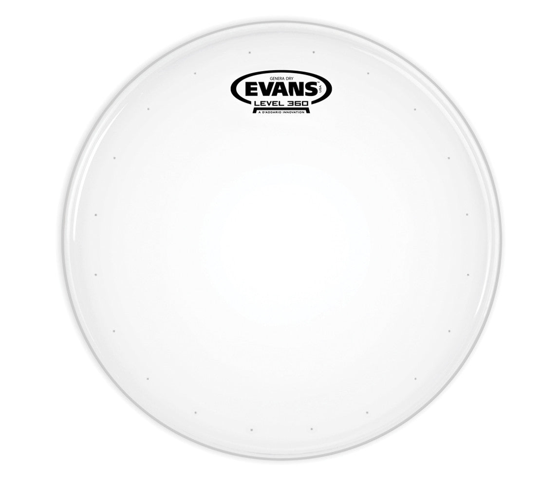Evans 14" Genera Dry Coated Snare Batter Head