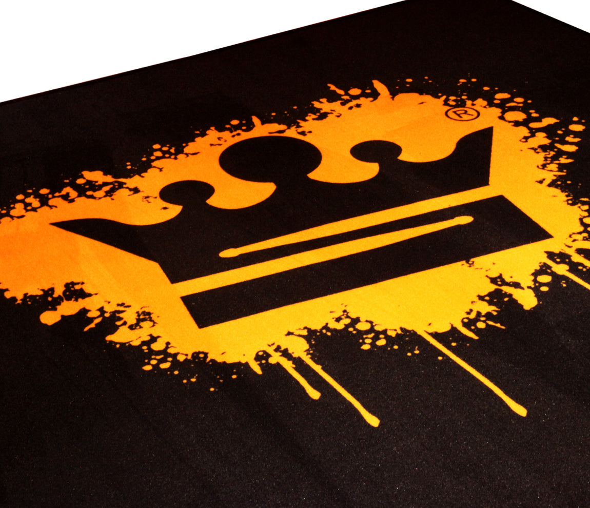 Drumshop 'The Crown' Deluxe Rubber Backed Drum Mat 160cm x 190cm