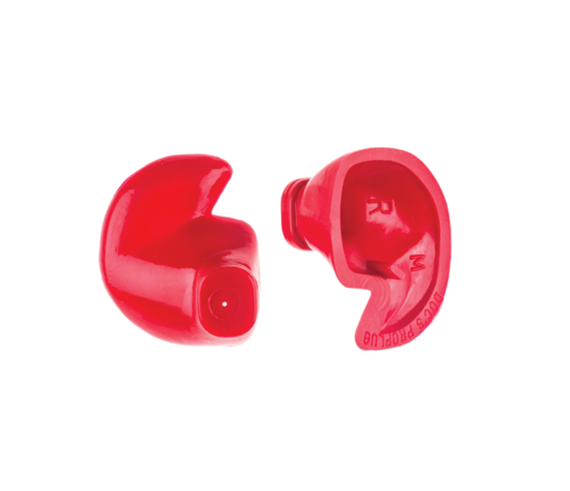 Doc's Proplug Vented without Leash Small - Red