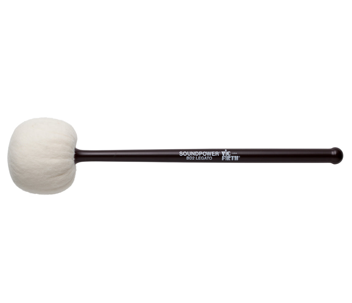 Vic Firth Soundpower® Bass Drum Beater – Legato, Vic Firth, Beaters