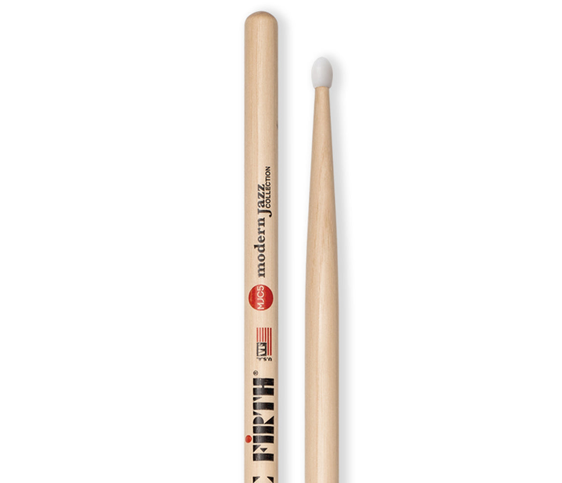 Vic Firth Modern Jazz Collection Drumsticks - 5, Vic Firth, Drumsticks, Hickory