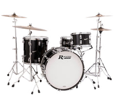 Rogers Covington Series 3pc Shell Pack in Black Gloss Lacquer (20