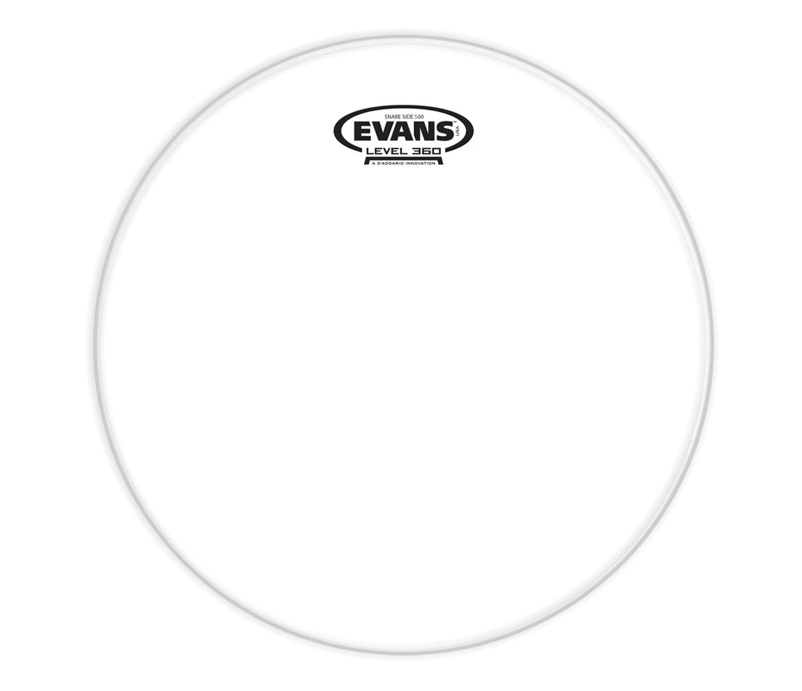 Evans 14" Glass 500 Snare Side Head