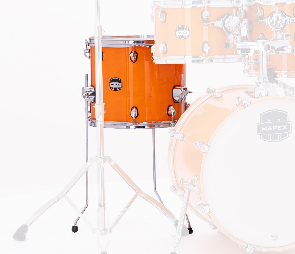 Mapex Mars Maple 14" x 12" Floor Tom In Glossy Amber
