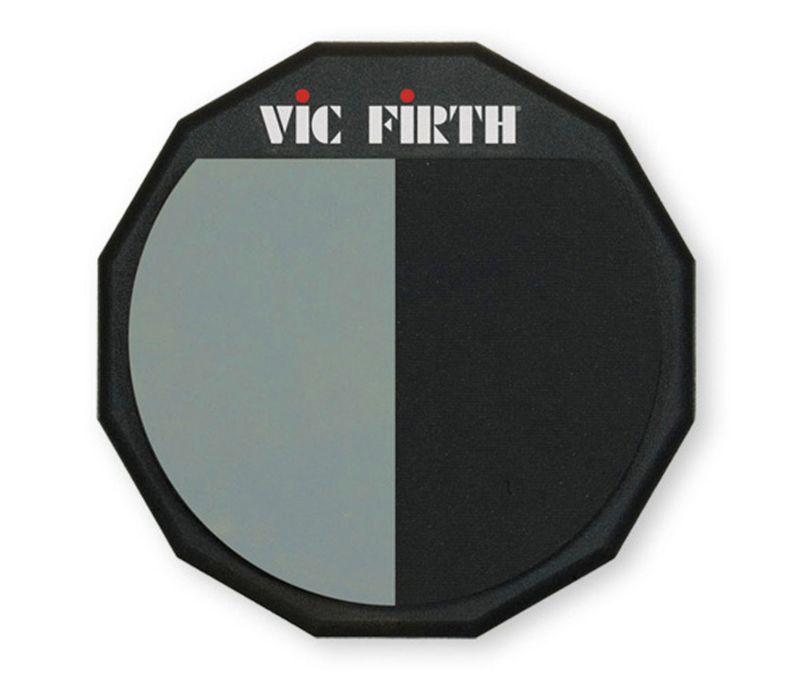 Vic Firth Single Sided 12” Divided Practice Pad, Vic Firth, Practice Pads, 12", Practicing Essentials